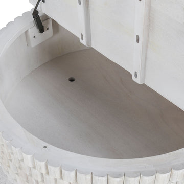 Norwood Cream Round Coffee Table - Ornate Home