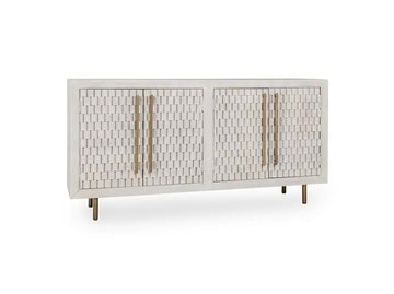 Norwood Whitewash Buffet - Ornate Home