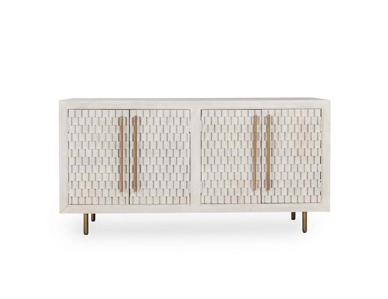 Norwood Whitewash Buffet - Ornate Home