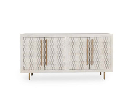 Norwood Whitewash Buffet - Ornate Home