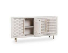 Norwood Whitewash Buffet - Ornate Home