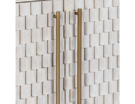 Norwood Whitewash Buffet - Ornate Home