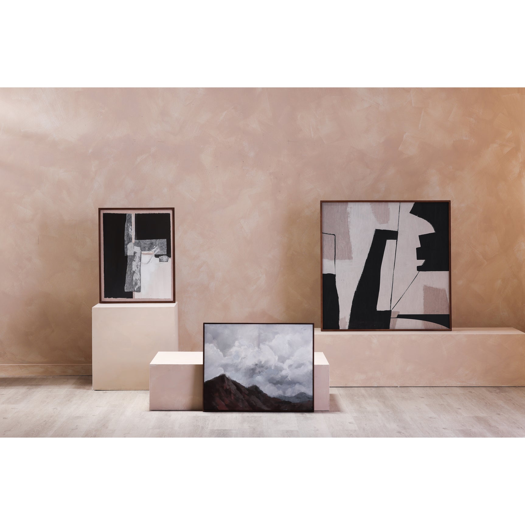 Nostalgia Warm Palette Framed Painting - Ornate Home