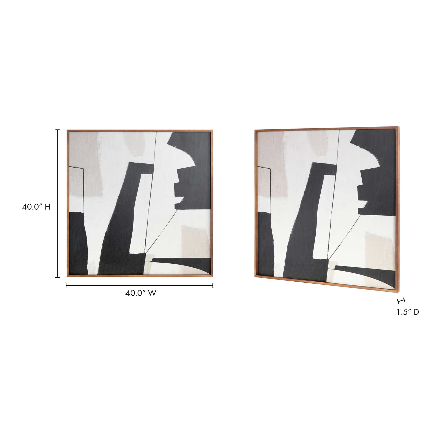 Nostalgia Warm Palette Framed Painting - Ornate Home