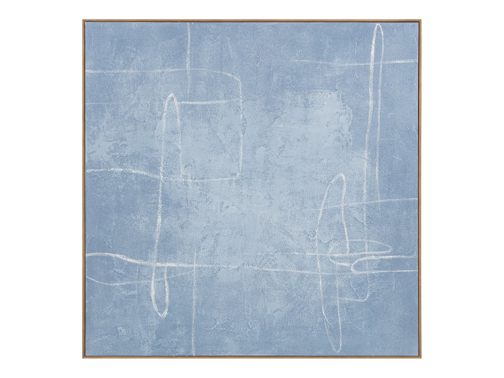 Notion Blue Framed Painting - Ornate Home