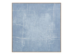 Notion Blue Framed Painting - Ornate Home