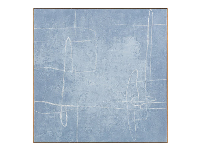 Notion Blue Framed Painting - Ornate Home