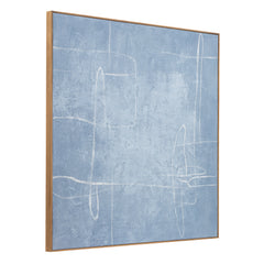 Notion Blue Framed Painting - Ornate Home
