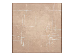 Notion Brown Framed Painting - Ornate Home