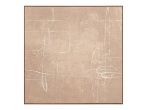 Notion Brown Framed Painting - Ornate Home