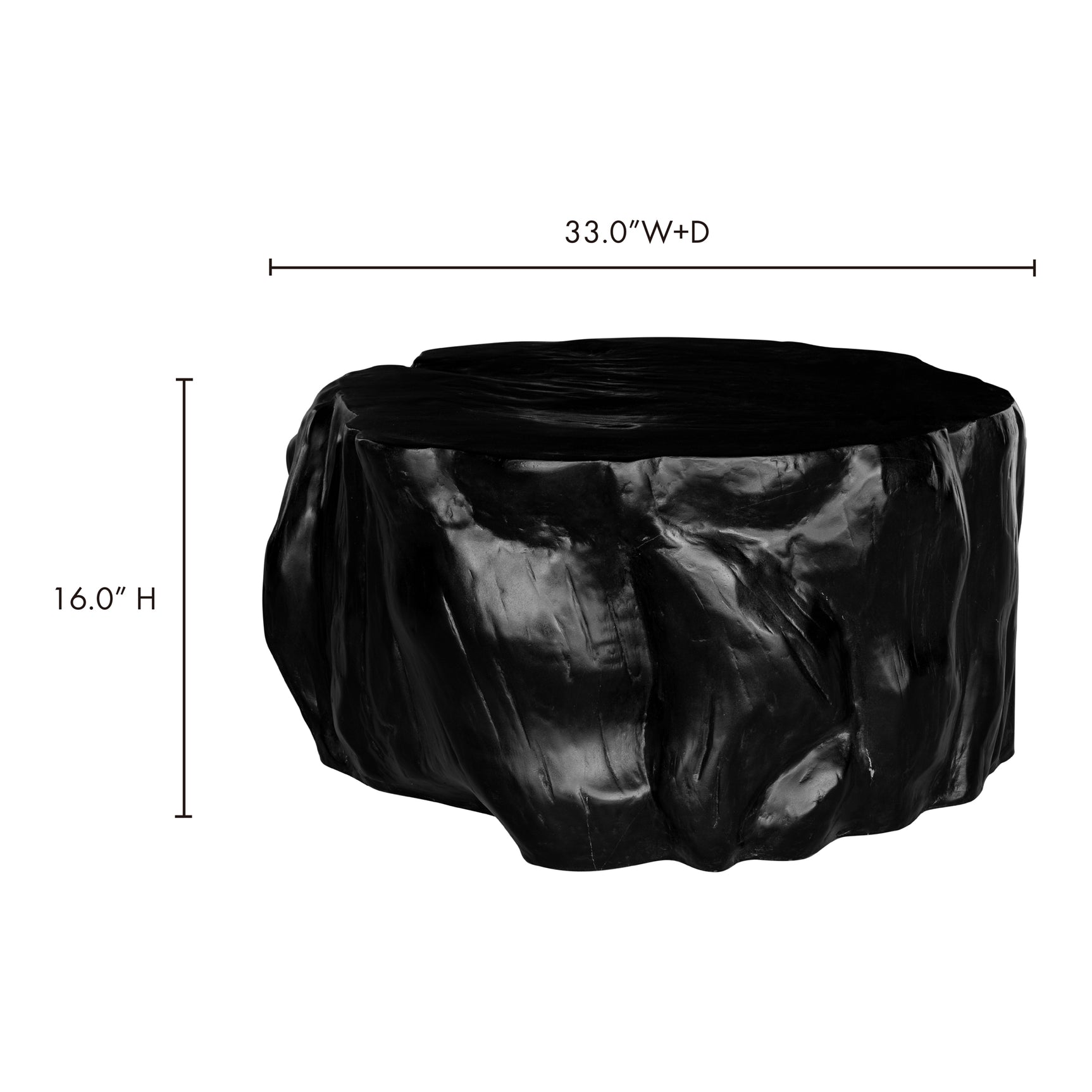 Notte Black Coffee Table - Ornate Home