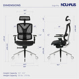 NOUHAUS ErgoPro Ergonomic Office Chair