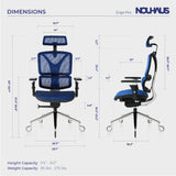 NOUHAUS ErgoPro Ergonomic Office Chair