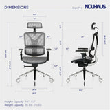 NOUHAUS ErgoPro Ergonomic Office Chair