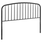 Nova Black Metal Full Headboard - Ornate Home