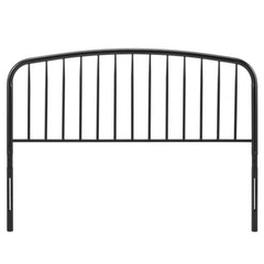 Nova Black Metal King Headboard - Ornate Home