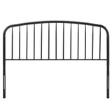 Nova Black Metal Queen Headboard - Ornate Home