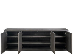 Nova Dark Oak Credenza - Ornate Home
