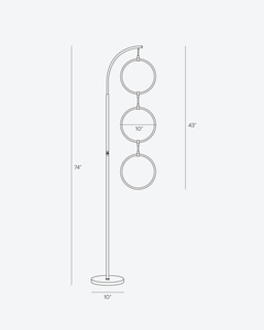 Nova RGB Floor Lamp - Ornate Home