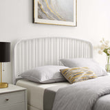 Nova White Metal Twin Headboard - Ornate Home