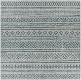 Novato Aqua All Over Pattern Performance Outdoor Rug - Ornate Home