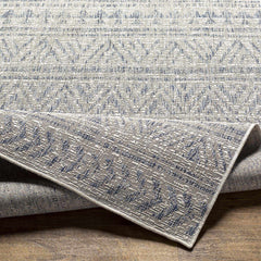 Novato Gray All Over Pattern Performance Outdoor Rug - Clearance - Ornate Home