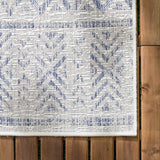 Novato Gray All Over Pattern Performance Outdoor Rug - Clearance - Ornate Home