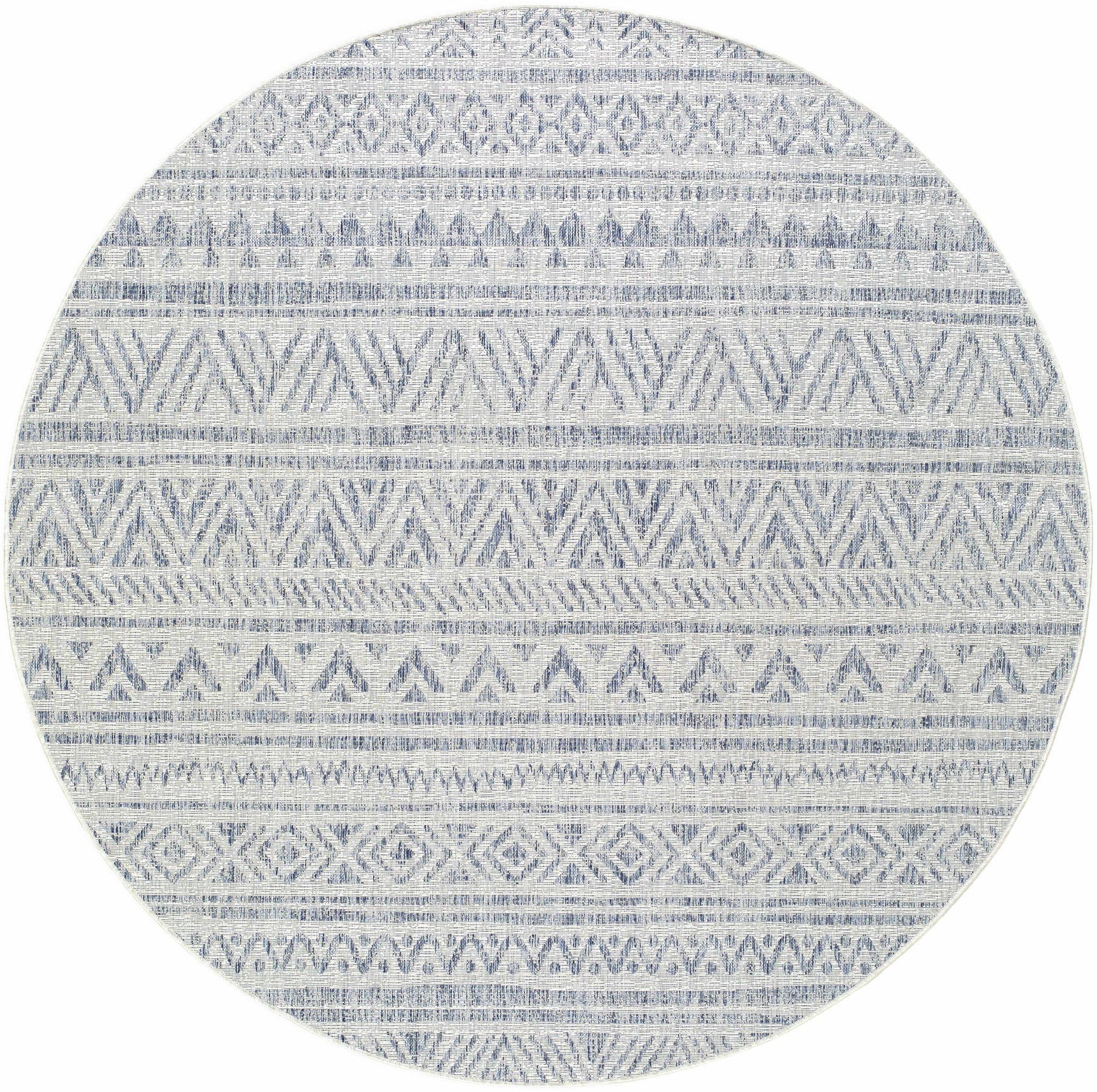 Novato Gray All Over Pattern Performance Outdoor Rug - Clearance - Ornate Home