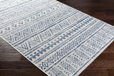 Novato Navy All Over Pattern Performance Outdoor Rug - Ornate Home