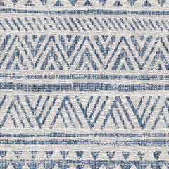 Novato Navy All Over Pattern Performance Outdoor Rug - Ornate Home