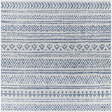 Novato Navy All Over Pattern Performance Outdoor Rug - Ornate Home