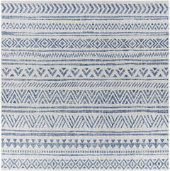 Novato Navy All Over Pattern Performance Outdoor Rug - Ornate Home