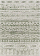 Novato Olive All Over Pattern Performance Outdoor Rug - Ornate Home