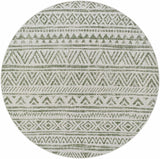 Novato Olive All Over Pattern Performance Outdoor Rug - Ornate Home