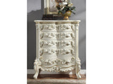 Novella White Gloss Chest  / HD-8089 - Ornate Home