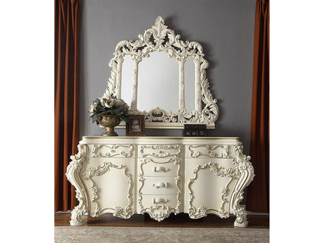 Novella White Gloss Dresser  / HD-8089 - Ornate Home