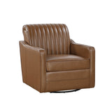 November Brown Swivel Chair - Ornate Home