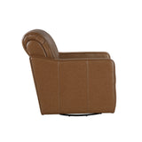 November Brown Swivel Chair - Ornate Home
