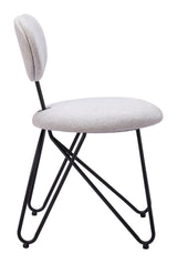 Novi Dove Gray Dining Chair (Set of 2) - Ornate Home