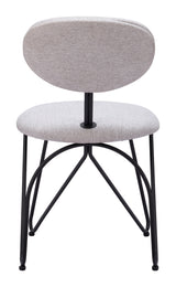 Novi Dove Gray Dining Chair (Set of 2) - Ornate Home