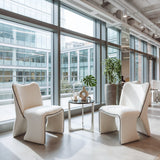 Novo Ivory Accent Chair - Ornate Home