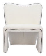 Novo Ivory Accent Chair - Ornate Home