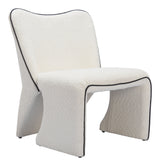 Novo Ivory Accent Chair - Ornate Home