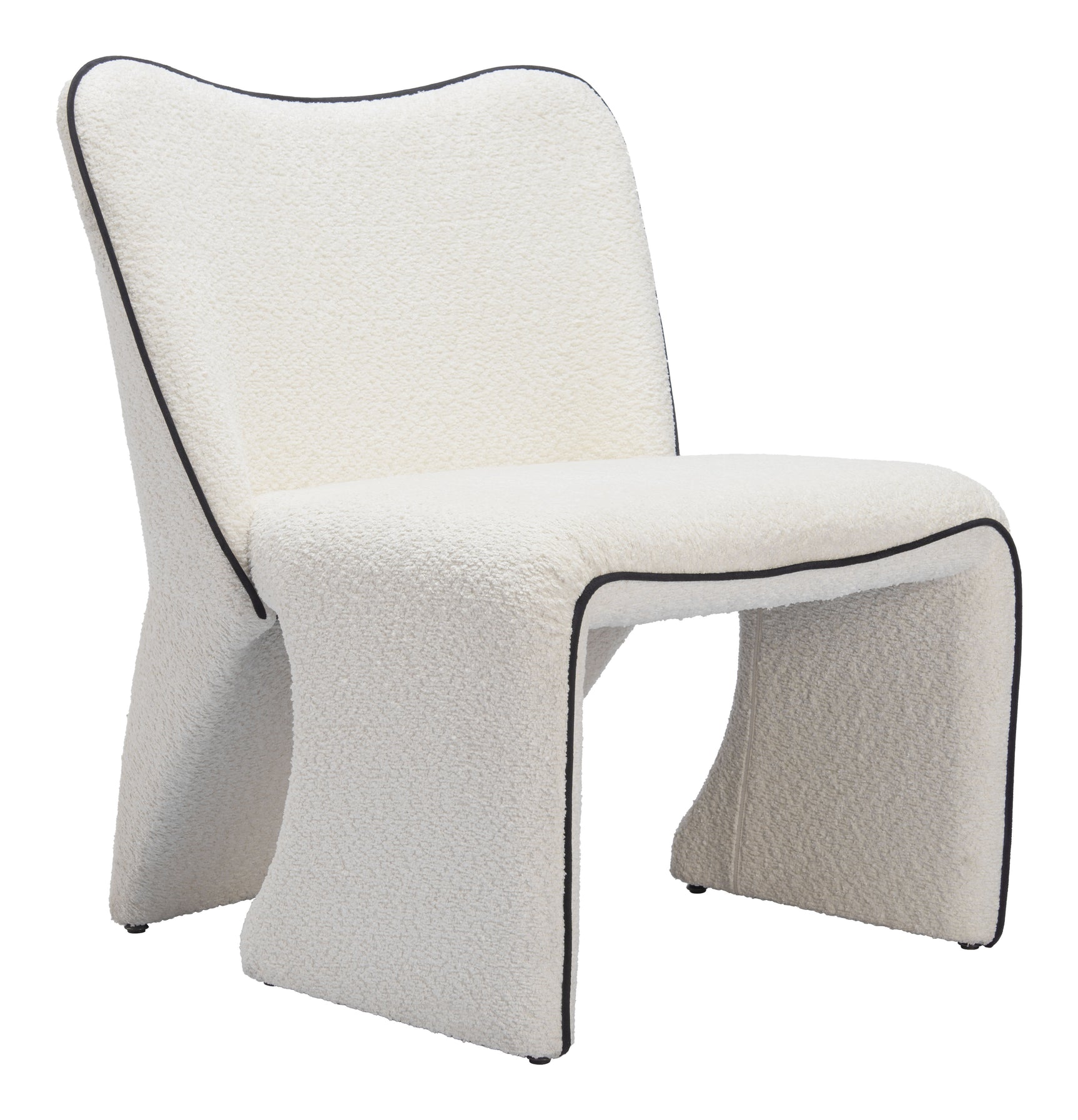 Novo Ivory Accent Chair - Ornate Home