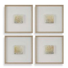 Now & Then Multicolor Abstract Art (Set of 4) - Ornate Home