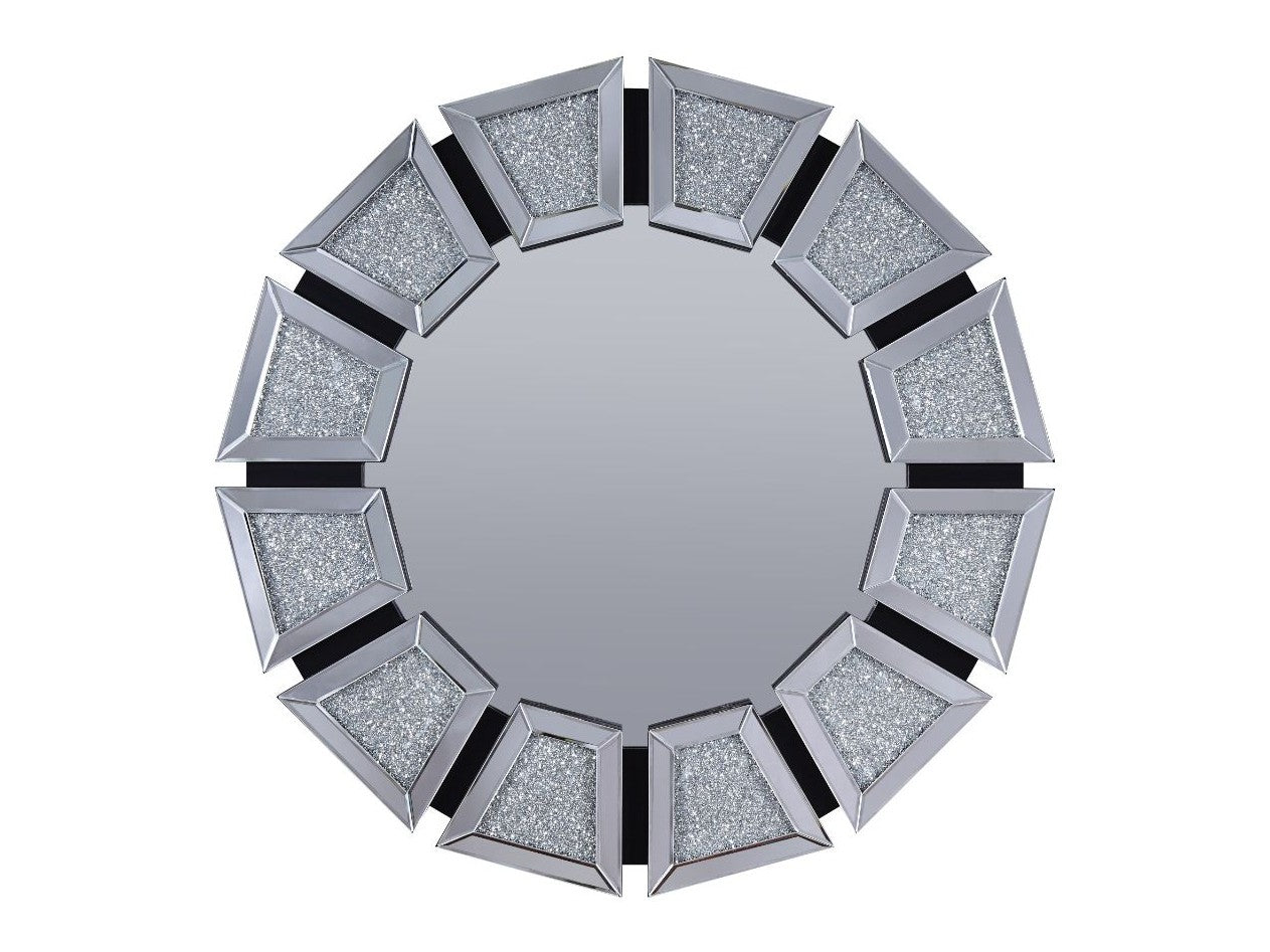 Nowles Mirrored & Faux Stones Wall Decor - Ornate Home