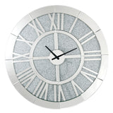 Nowles Mirrored Wall Clock - Ornate Home
