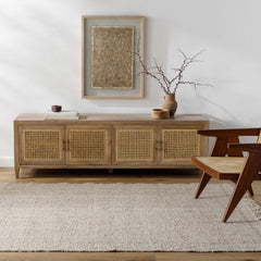 Nsomi Beige Wool Area Rug - Clearance - Ornate Home