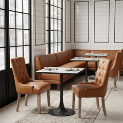 Nuby Brown Dining Chair - Ornate Home