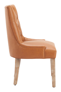 Nuby Brown Dining Chair - Ornate Home